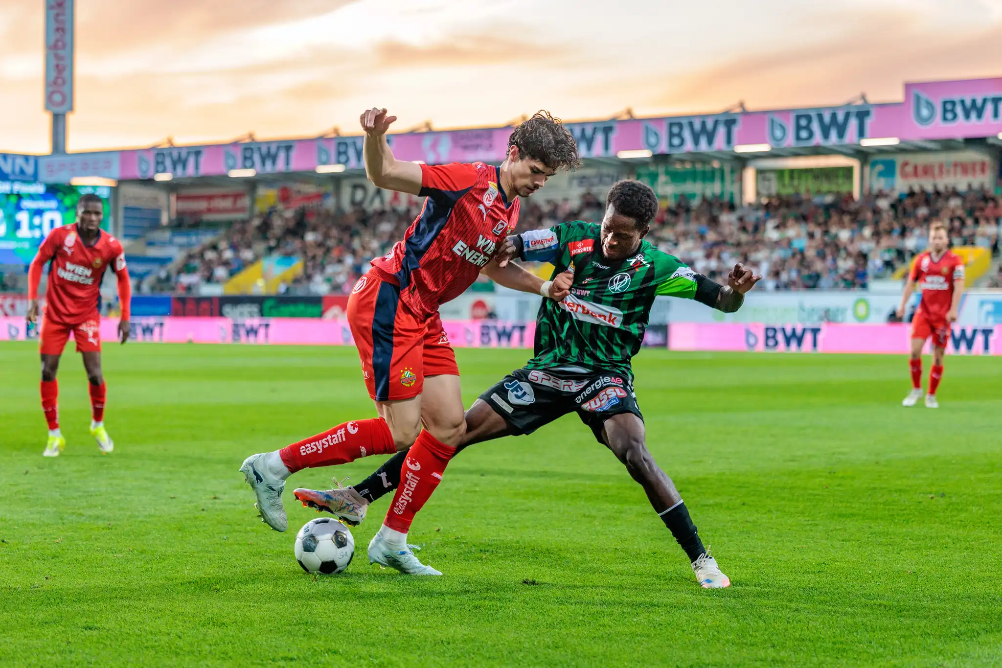 2:1-Heimsieg dank Boguo-Kopfball: SV Ried stößt Tor zum Europacup gegen Rapid weit auf