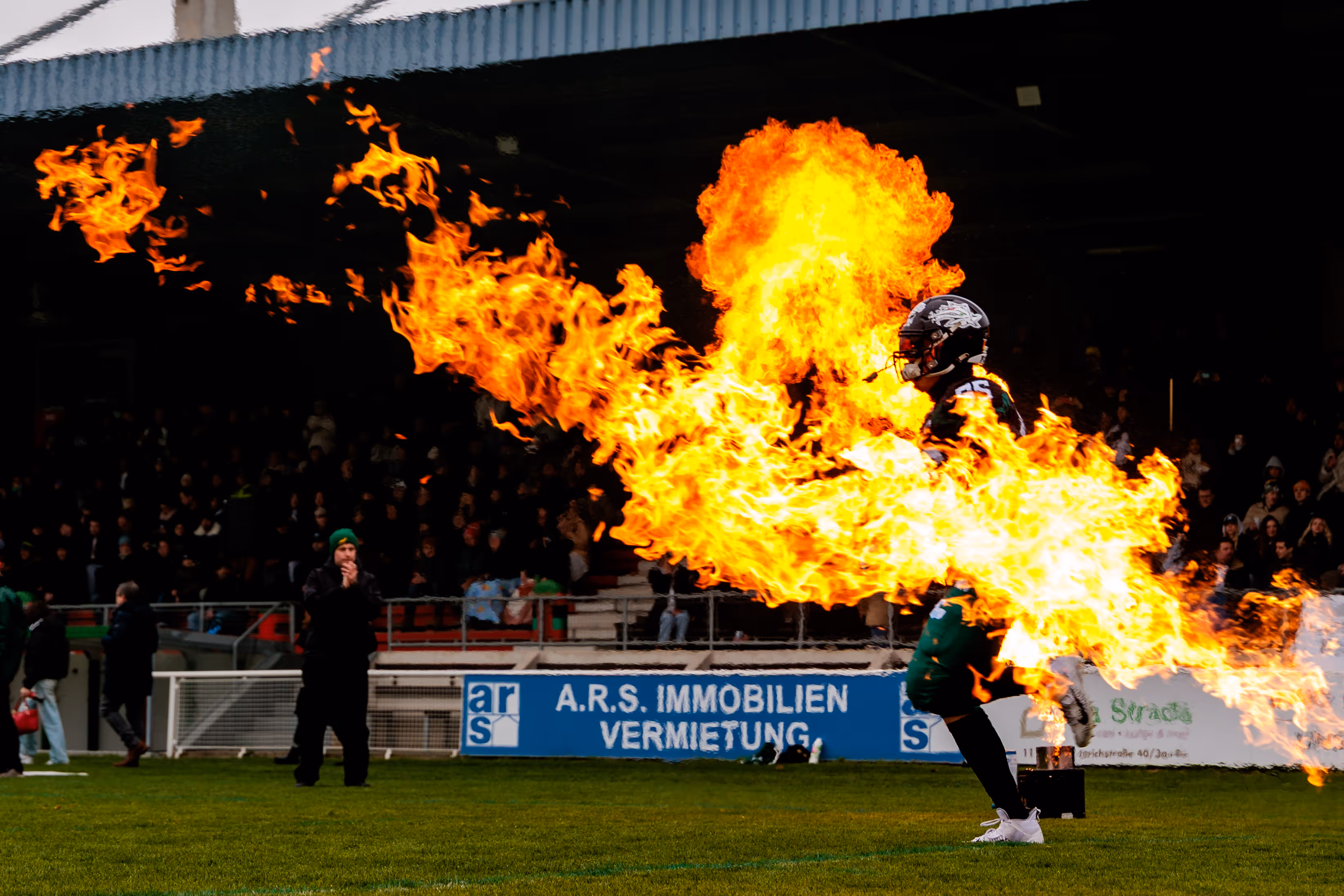 Machtdemonstration im Wiener Derby: Danube Dragons überrollen Vienna Vikings