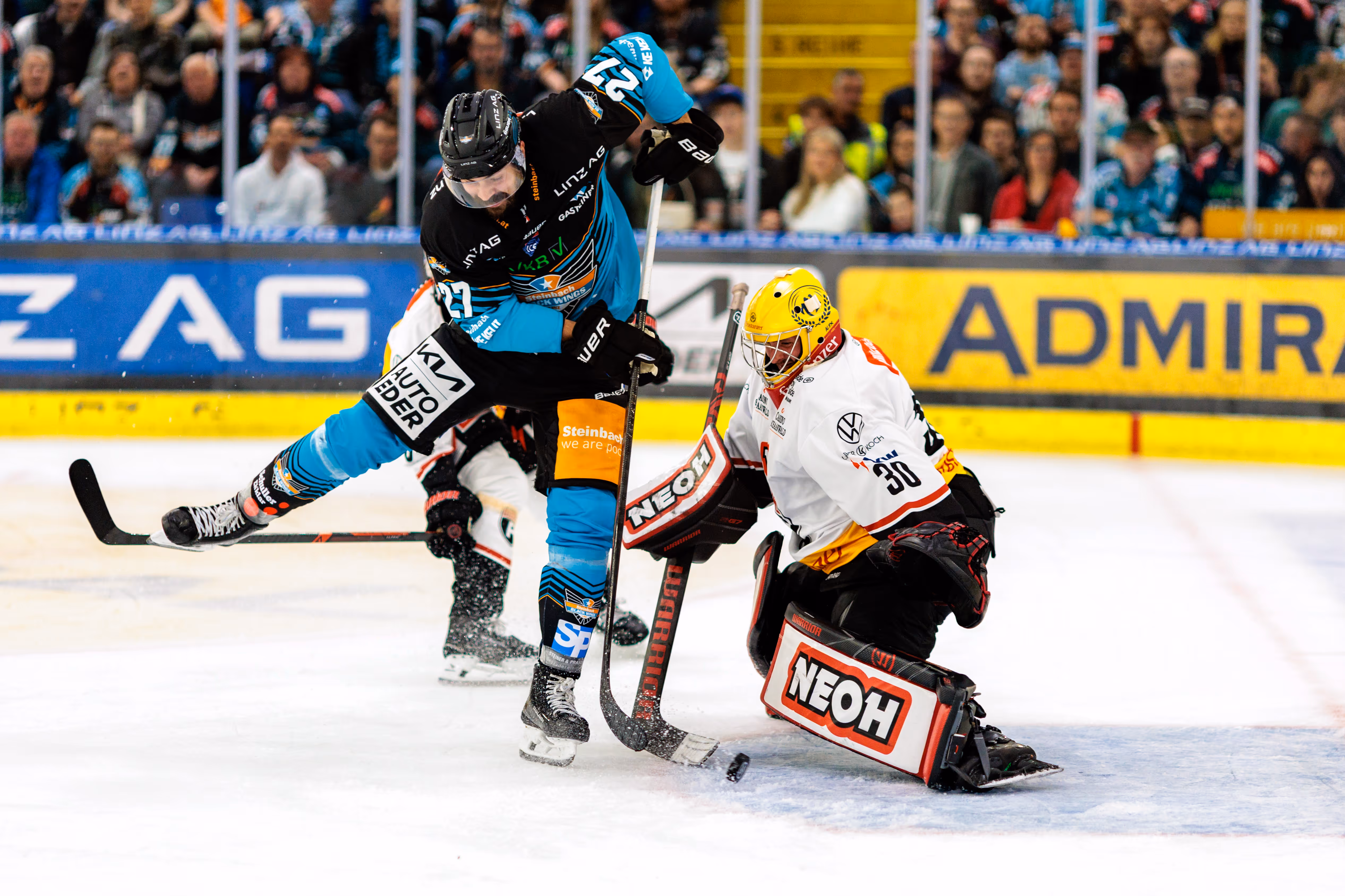 Lebler-Doppelpack besiegelt souveränen Auftaktsieg der Black Wings
